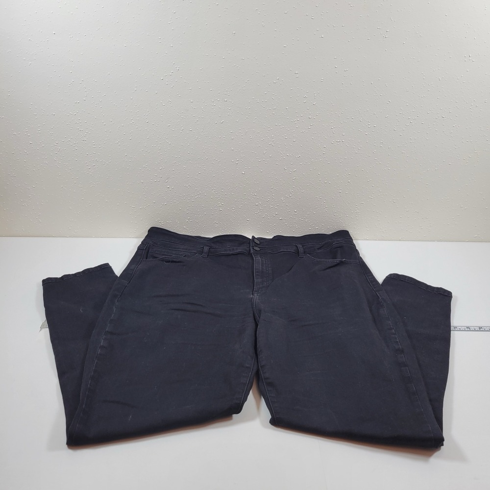 KanCan‎ Signature Skinny Jeans Womens 18 Black Excellent Kurvy Ultra High Rise